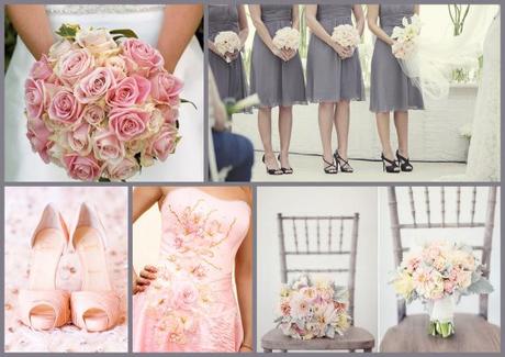 Different romantic touches for pink wedding
