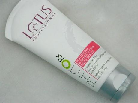 Lotus Professional Whitening & Brightening Face Wash Review