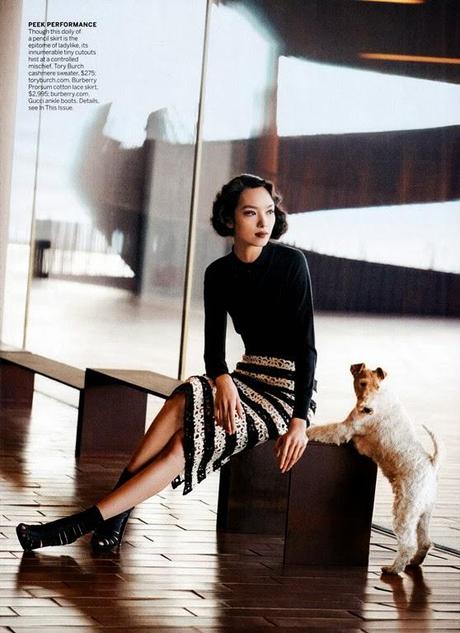 Fei Fei Sun - Vogue US March 2014