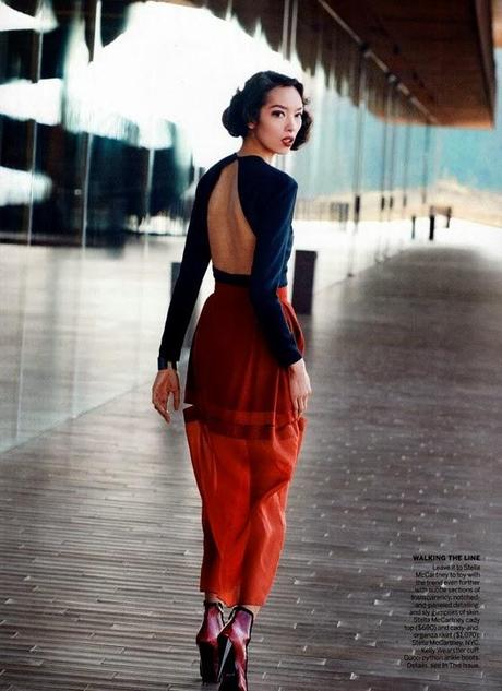 Fei Fei Sun - Vogue US March 2014