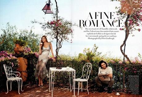 Lara Stone in Vogue US March 2014