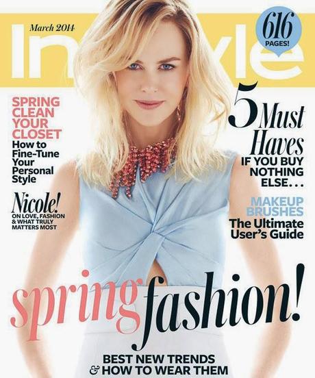 Nicole Kidman - InStyle US  March 2014