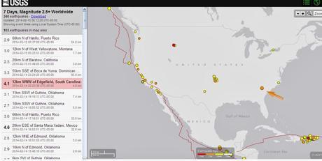 Quake in SC; sinkhole in KY with slo-mo footage, and other earth shakings
