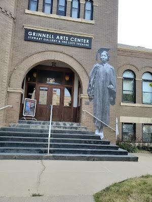 WHEAT PASTE MURALS CELEBRATE LOCAL HISTORY, Grinnell, Iowa