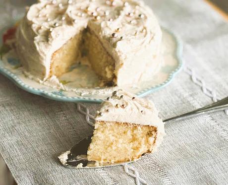 Vanilla Buttermilk Cake (small batch)