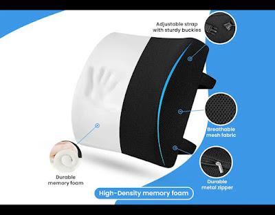 Lumbar support pillow