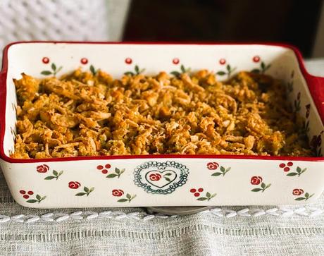 Green Bean Stuffing Casserole