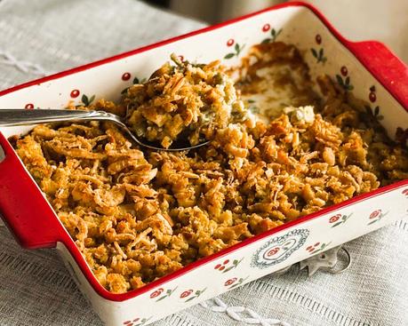 Green Bean Stuffing Casserole