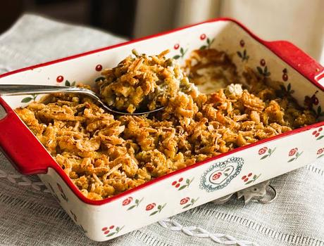 Green Bean Stuffing Casserole