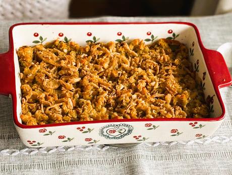 Green Bean Stuffing Casserole