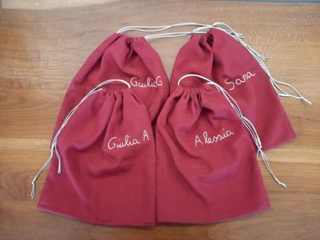 Handmade bags for Irish dance shoes