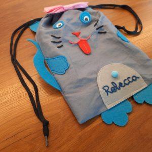 Cat bag for kindergarten