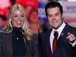 Matt Gaetz steps down as former Florida attorney general Pam Bondi (who has her own set of baggage) steps up to replace him in Trump's race to fill a cabinet