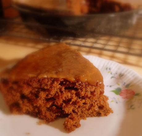 Sticky Topped Gingerbread