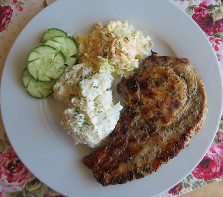 Easy Greek Pork Chops