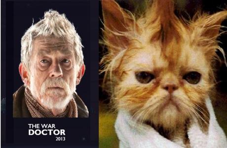 John Hurt - Doctor Who and Cat Doctor