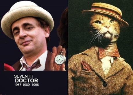 Sylvester McCoy - Doctor Who and Cat Doctor