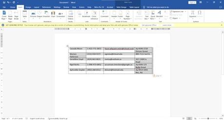 How to Convert a Word Table to Microsoft Excel in 5 Simple Steps