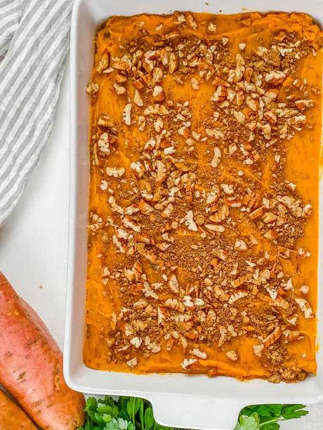 Sweet Potato Casserole Without Eggs