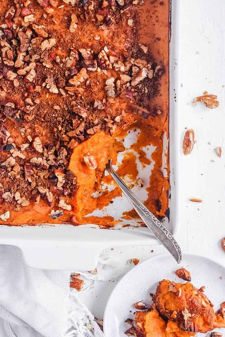 Sweet Potato Casserole Without Eggs