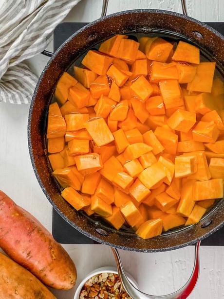 Sweet Potato Casserole Without Eggs