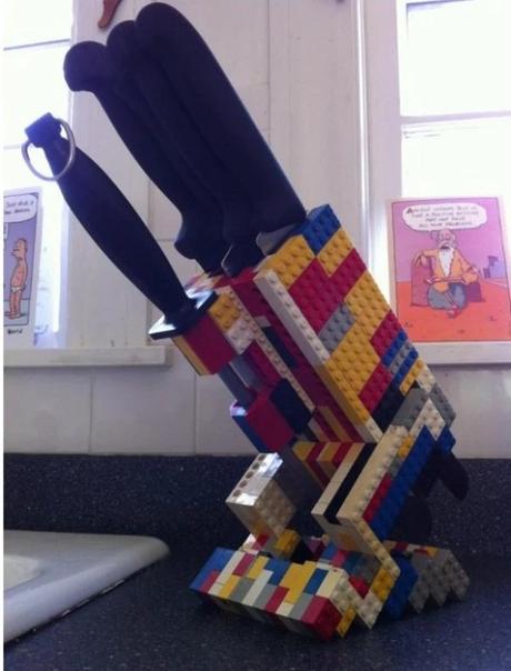 Lego Knife Block