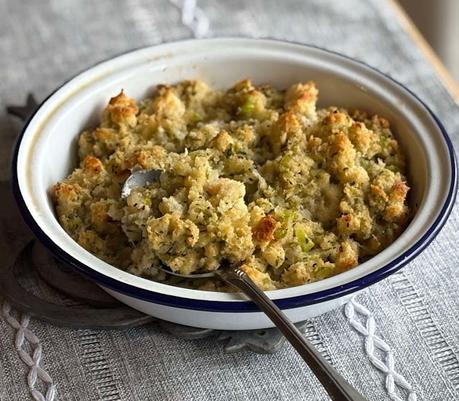 Herby Bread & Butter Stuffing for Two