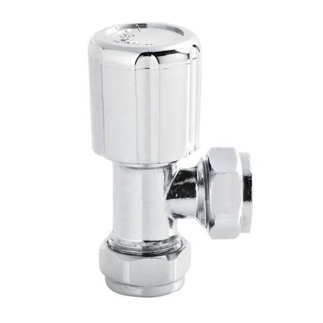 Ultra - Chrome Radiator Valves (Angled)