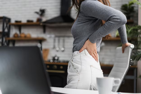 How to reduce back pain from desk jobs?