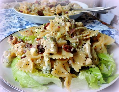 Turkey, Sour Cherry & Almond Pasta Salad