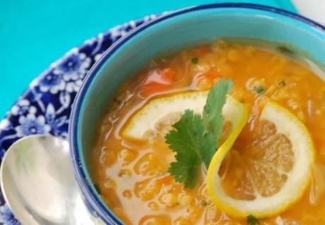 Red Lentil Soup With Lemon