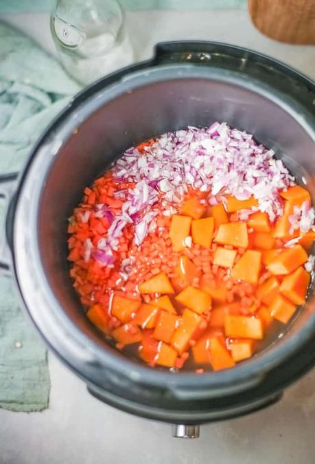 Pumpkin And Sweet Potato Soup