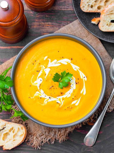 Pumpkin And Sweet Potato Soup