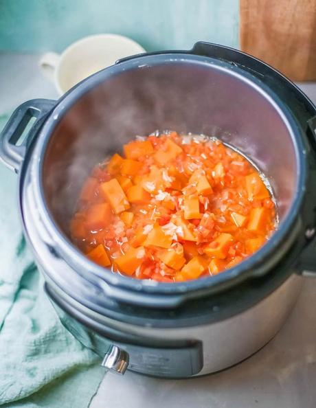 Pumpkin And Sweet Potato Soup