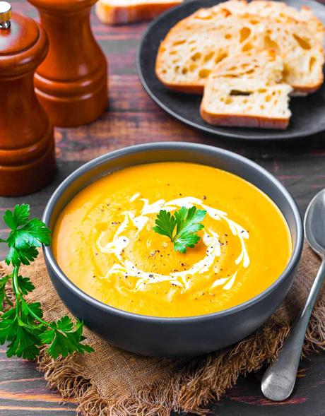 Pumpkin And Sweet Potato Soup