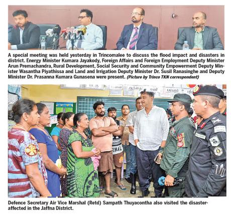 Co-ordinated effort to assist disaster stricken persons