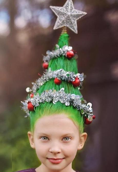 Crazy Christmas Hairstyle