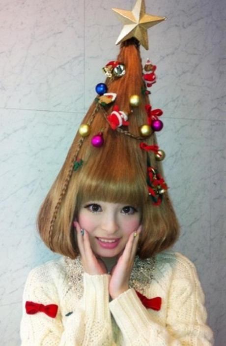 Crazy Christmas Hairstyle