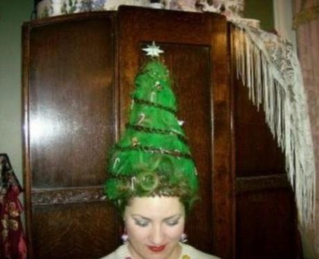 Ten of the Craziest Christmas Hairstyles You Will Ever See