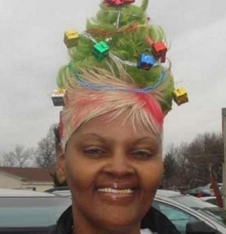 Crazy Christmas Hairstyle