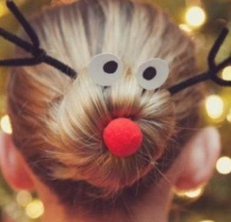 Crazy Christmas Hairstyle