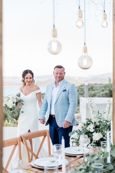 Dreamy intimate wedding in Lefkada | Laura & Dave