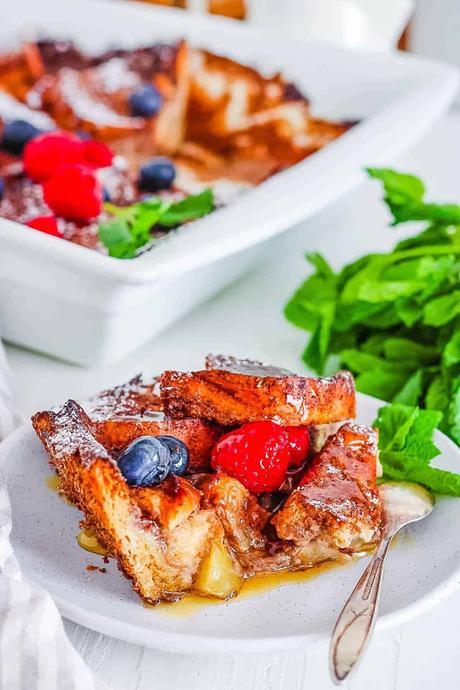 Vegan French Toast Casserole