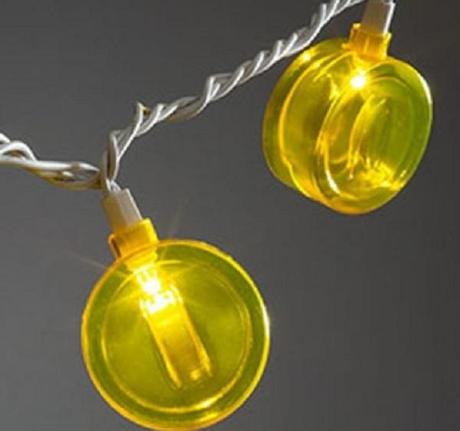 Super Mario Coin String Lights