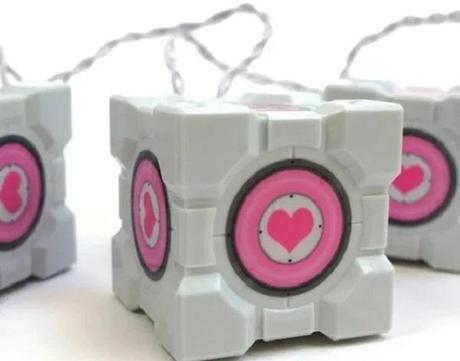 Portal 2: Companion Cube String Lights