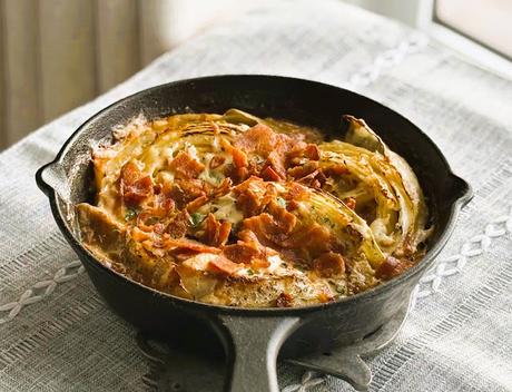 Bacon & White Cabbage Gratin