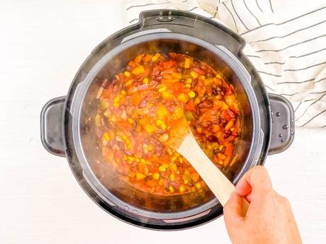 Instant Pot Vegetarian Chili