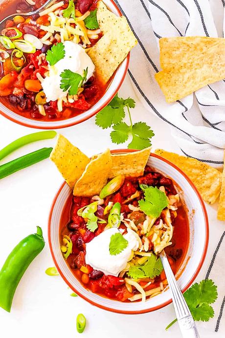 Instant Pot Vegetarian Chili