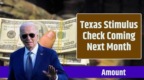 Next Stimulus Check Texas