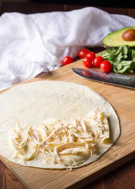 Chicken Quesadilla with Avocado